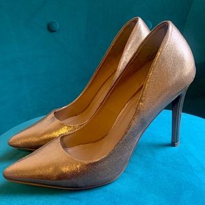 Rose Gold Glimmer Heels